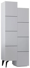 Intrahome Ντουλάπι-στήλη EVERESTALEXA Intrahome λευκό 62.2x37.4x155.4εκ | SKU: INTRAPA-220112233