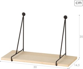 Ράφια Max Home Σίδερο Ξύλο MDF 30 X 20 X 14,5 CM (x6)