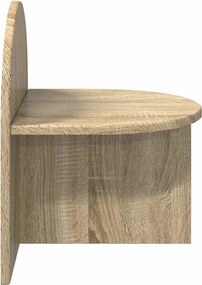 vidaXL Κομοδίνο 2 τμχ. Sonoma Δρυς 40 x 35,5 x 45,5 εκ.