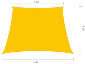 Πανί Σκίασης Κίτρινο 3/4 x 2 μ. από HDPE 160 γρ./μ² - Κίτρινο