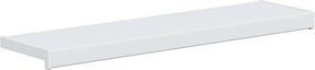 vidaXL Σαβανωτό Παραθύρου Λευκό 80 x 20 x 4,5 εκ PVC