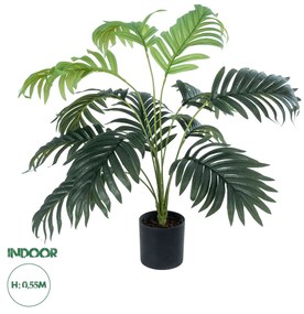 Artificial Garden ARECA PALM PLANT 20926 - Διακοσμητικό Φυτό Αρέκα Φ60 x Υ55cm