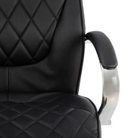 ΚΑΡΕΚΛΑ ΓΡΑΦΕΙΟΥ SHALY HM1098.01 ΜΑΥΡΗ 62x80x125cm