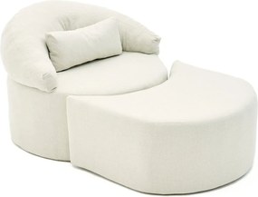 Πολυθρόνα-Κρεβάτι Κρέμα PITTA 80x100x70