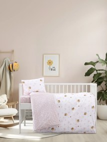 Σετ Σεντόνια Κούνιας 120x160 - Bee Love 5206482155893