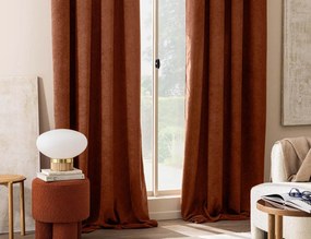 Κουρτίνα Winona Douceur d'intérieur - 140x260cm - Κόκκινο