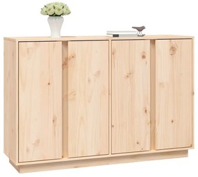 vidaXL Μπουφές 120 x 35 x 80 εκ. από Μασίφ Ξύλο Πεύκου