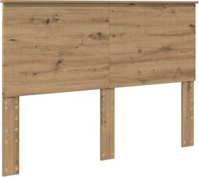 vidaXL Κεφαλάρι με κεφαλάρι Artisan Oak 140 cm Επεξεργασμένο ξύλο