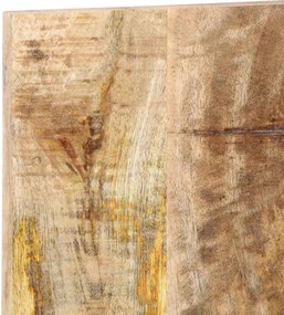vidaXL κεφαλάρι 120 cm μασίφ ακατέργαστο ξύλο Mango