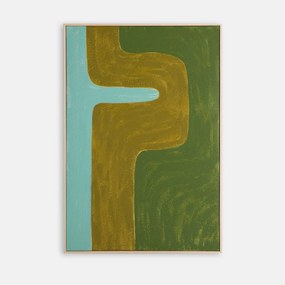 Χειροποίητος πίνακας ζωγραφικής , 70 x 100 εκ., BRUNA