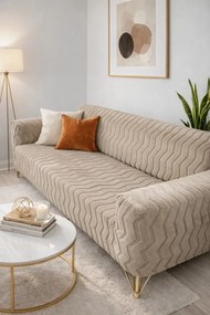 Stewehome σετ καλύμματα καναπέ με σχέδιο φύλλου 180x230 cm