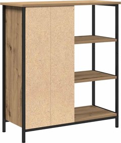 vidaXL Πλαϊνό γραφείο Artisan Oak 70 x 30 x 80 εκ.