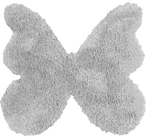Παιδικό Χαλί LIGHT GREY SHADE BUTTERFLY 160 x 160 εκ.