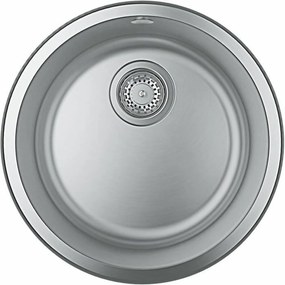 Νεροχύτη με Ένα Κύπελλο Grohe K200 Γκρι