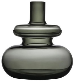 Βάζο Γυάλινο Inu 25940 31,7x33cm Smoked Grey Zone Denmark Γυαλί