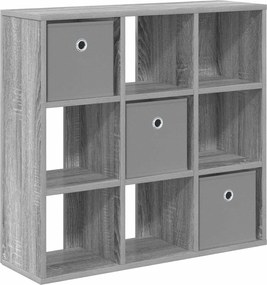 vidaXL Πλαϊνό γραφείο Γκρίζο Σονομα 73,5 x 24 x 69,5 εκ.