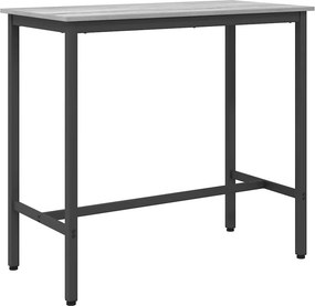 vidaXL τραπέζι Γκρίζο Σονομα 100 x 50 x 90,5 εκ