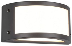 Φωτιστικό Τοίχου Kendal R22151142 24x11cm Led 1400Lm 12W Anthracite-White RL Lighting