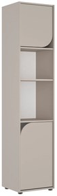 Insi Ritmo βιβλιοθήκη με 2 πόρτες 45x40x200εκ. Grege  0161.GM53