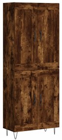 vidaXL Ντουλάπι Καπνιστή Δρυς 69,5x34x180 εκ. από Επεξεργασμένο Ξύλο