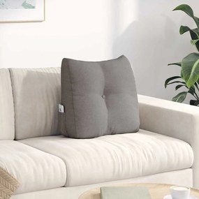 vidaXL Μαξιλάρι Πλάτης Taupe 45 x 24 x 50 εκ ύφασμα