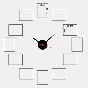 Decorative Wall Clock SCS01 Multicolor