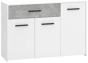 ΚΟΜΟΤΑ VARADERO 3K1F ΛΕΥΚΟ-CONCRETE 119x33x80,5εκ 11011617