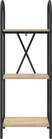 vidaXL Ράφι Βιβλίων Δρύς Sonoma 40 x 30 x 109 εκ Επεξεργασμένο ξύλο