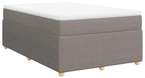 ΚΡΕΒΑΤΙ BOXSPRING ΜΕ ΣΤΡΩΜΑ TAUPE 120X200 ΕΚ. ΥΦΑΣΜΑΤΙΝΟ 3285564