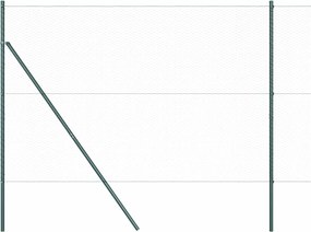 vidaXL Στύλος Περιφράξεων Πράσινο 25 x 1,6 μ (25 mm δίχτυ)