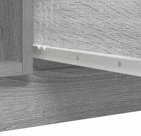 Συρταριέρα με Συρτάρια Γκρι Sonoma 100,5x35x76 εκ. Επεξ. Ξύλο - Γκρι