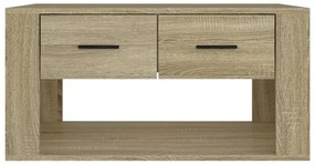 vidaXL Τραπεζάκι Σαλονιού Sonoma Δρυς 80x50x40 εκ. Επεξεργασμένο Ξύλο