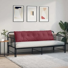 vidaXL Μαξιλάρι Πλάτης Κόκκινο 180 x 19 x 50 εκ ύφασμα