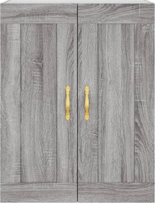 vidaXL Ντουλάπι Επιτοίχιο Γκρι Sonoma 69,5 x 34 x 90 εκ. Επεξεργ. Ξύλο
