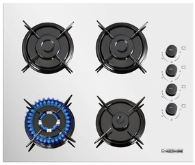 MultiHome MH-6108 Εστία Υγραερίου Αυτόνομη 64x59εκ Λευκή
