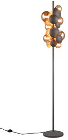 Φωτιστικό Επιδαπέδιο Trio Lighting BUBBLE 417400742 Ανθρακί (Anthracite)