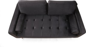 2-Seat Sofa Rome - Black Black
Oak
