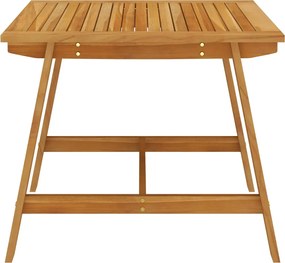 vidaXL Σετ Τραπεζαρίας Κήπου 3 Τεμαχίων Καφέ