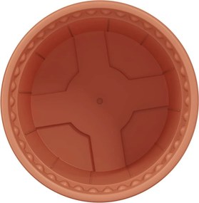vidaXL Στρογγυλή Γλάστρα Λουλουδιών 6 pcs Κεραμιδί Ø 15 x 12 cm