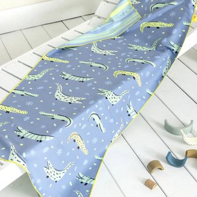 Παιδική Πετσέτα Θαλάσσης Microfiber 2 Όψεων (70x140) Nima Rokko
