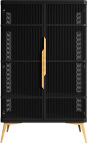 Βιτρίνα Modera -Μαύρο