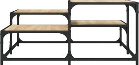 vidaXL Τραπεζάκι Σαλονιού Sonoma Δρυς 87,5x87,5x40 εκ. Επεξεργ. Ξύλο