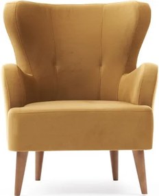 Πολυθρόνα Χρυσό KARINA 80x73x87