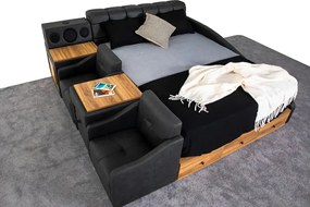 Double Bedstead Nina Smart - Grey Grey