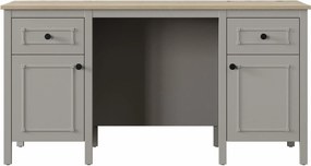 Γραφείο Γκρι / Δρυς PAUCAL 150x65x77.3
