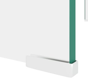 vidaXL Βάση Τηλεόρασης/Οθόνης Διάφανη 80 x 30 x 13 εκ. Γυάλινη