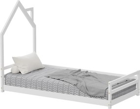 Κρεβάτι παιδικό Kiara-Leuko - 196.00Χ97.00Χ141.00cm