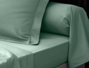 Σεντόνι Percaline Douceur d'intérieur - 240x300cm - Πράσινο