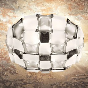 Φωτιστικό Οροφής - Πλαφονιέρα Mida White Platinum Slamp Aluminium, Polypropylene
