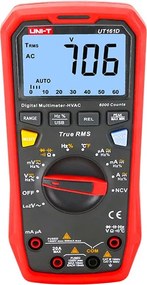 Ψηφιακό πολύμετρο UNI-T UT161D 1000V AC/DC, NCV, True RMS με οπτικοακουστικό συναγερμό